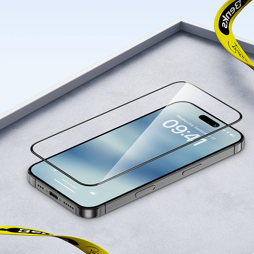 Apple iPhone 16 Hidrofobik Ve Oleofobik Özellikli Benks Air Shield Ekran Koruyucu 10′lu Paket - Görsel 9