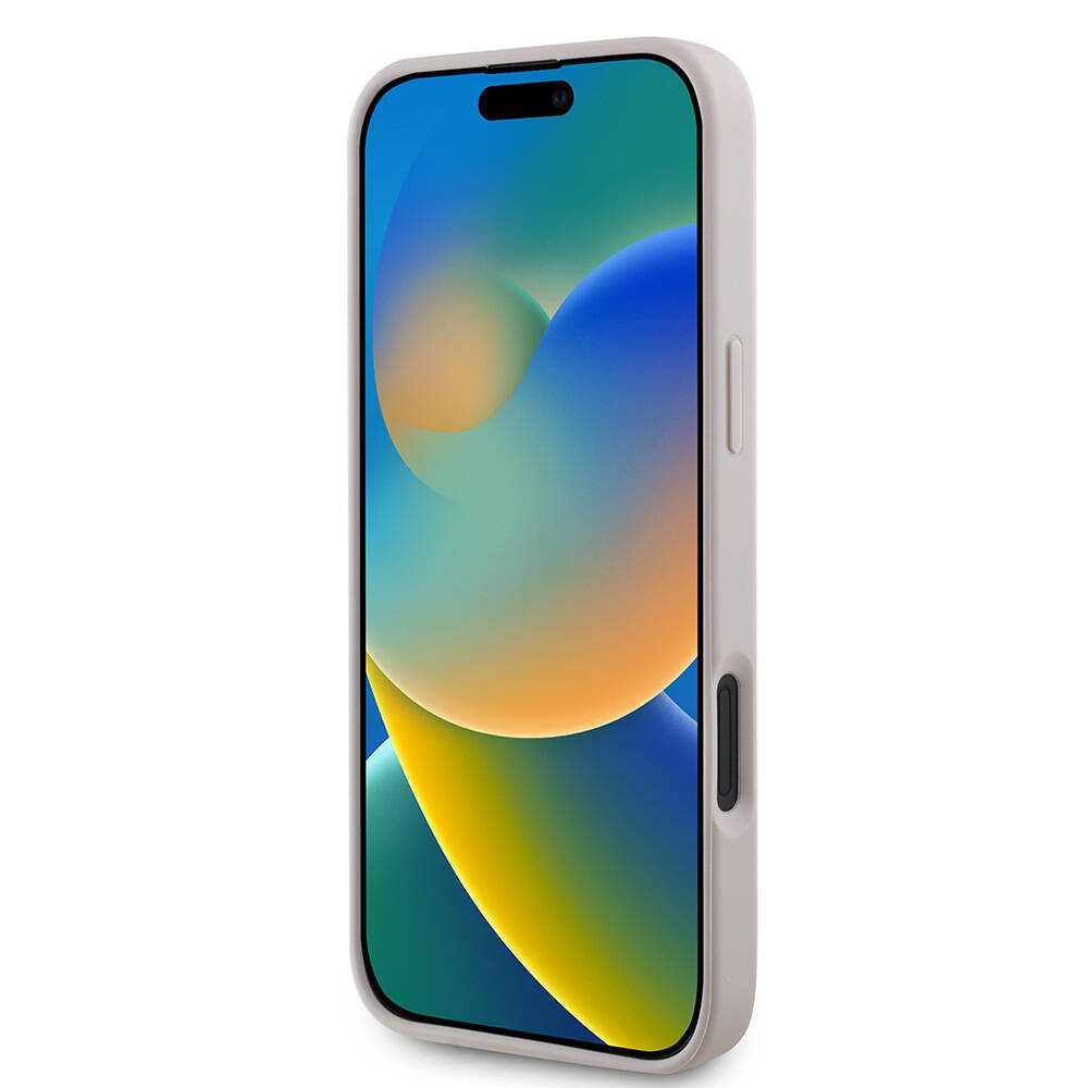 Apple iPhone 16 Kılıf Guess Orjinal Lisanslı M-safe Şarj Özellikli 4G Desenli Yazı Logolu Kapak - Görsel 10