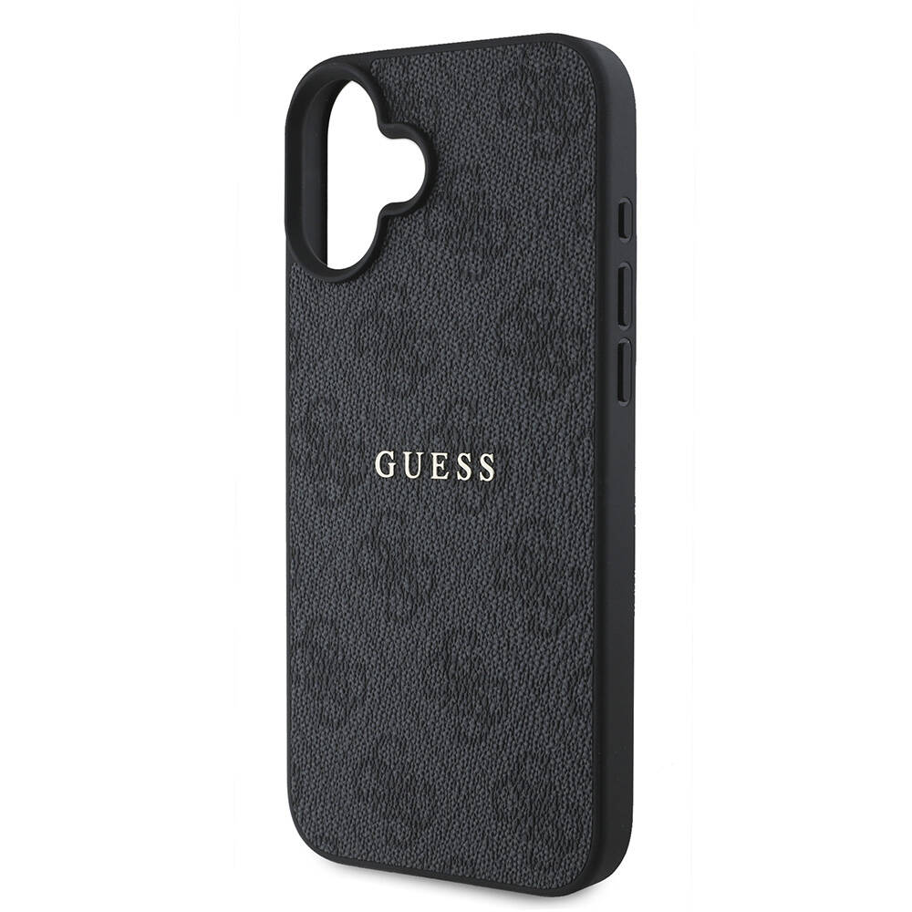 Apple iPhone 16 Kılıf Guess Orjinal Lisanslı M-safe Şarj Özellikli 4G Desenli Yazı Logolu Kapak - Görsel 20