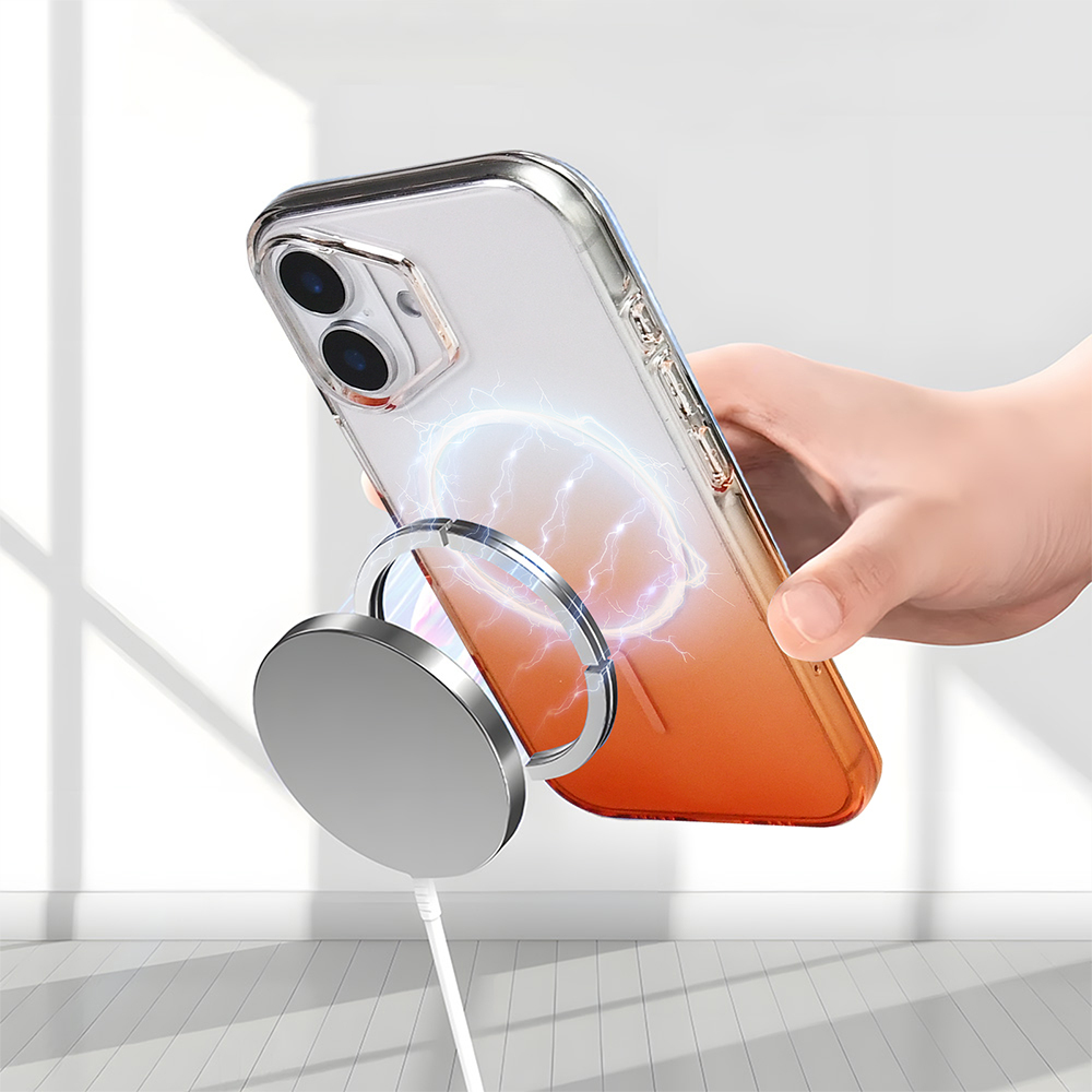Apple iPhone 16 Kılıf M-Safe Şarj Özellikli Zore Septik Silikon Kapak - Görsel 8