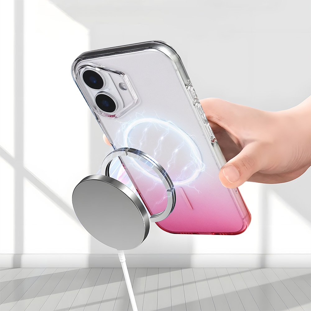 Apple iPhone 16 Kılıf M-Safe Şarj Özellikli Zore Septik Silikon Kapak - Görsel 11