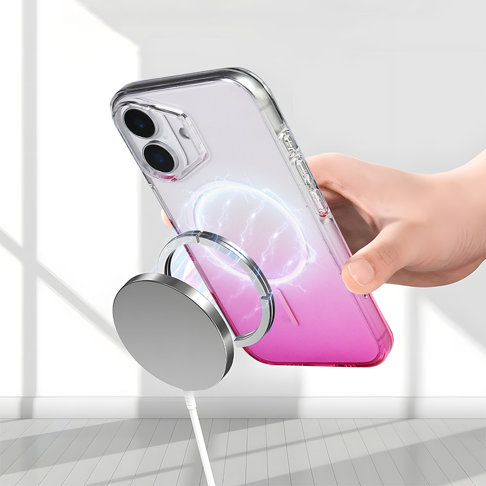Apple iPhone 16 Kılıf M-Safe Şarj Özellikli Zore Septik Silikon Kapak - Görsel 14