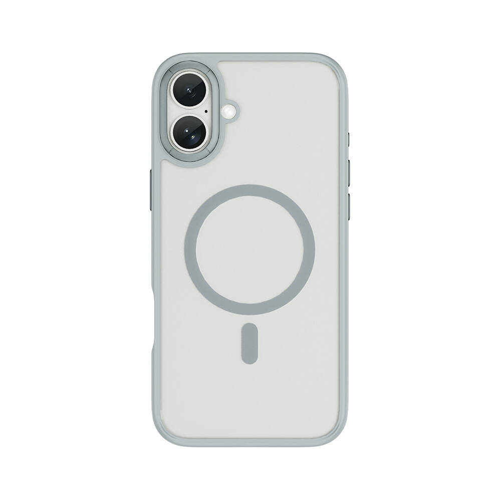 Apple iPhone 16 Kılıf Wiwu FGG-012 ArmorPro Serisi M-safe Şarj Özellikli Parmak İzi Bırakmayan Kılıf