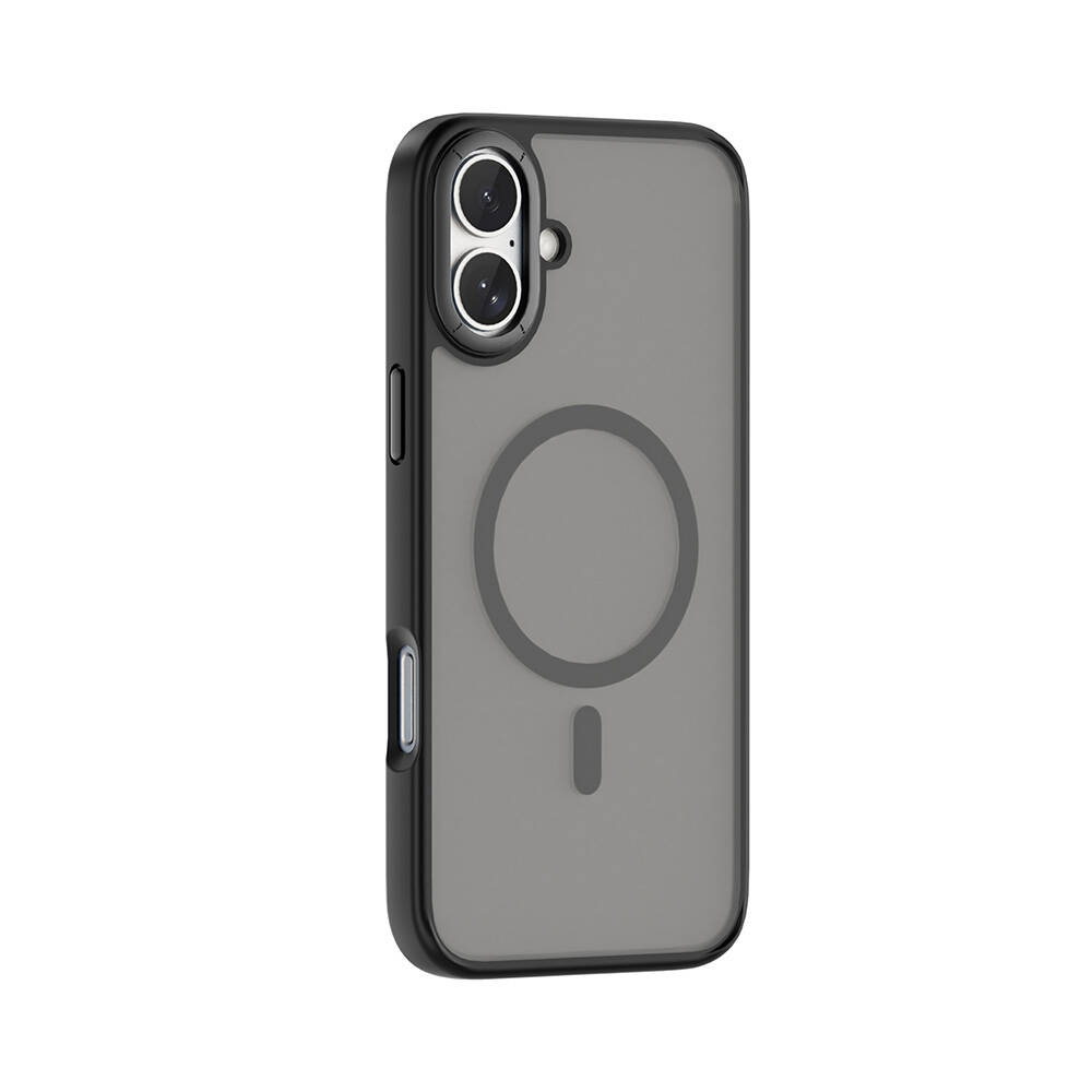 Apple iPhone 16 Kılıf Wiwu FGG-012 ArmorPro Serisi M-safe Şarj Özellikli Parmak İzi Bırakmayan Kılıf
