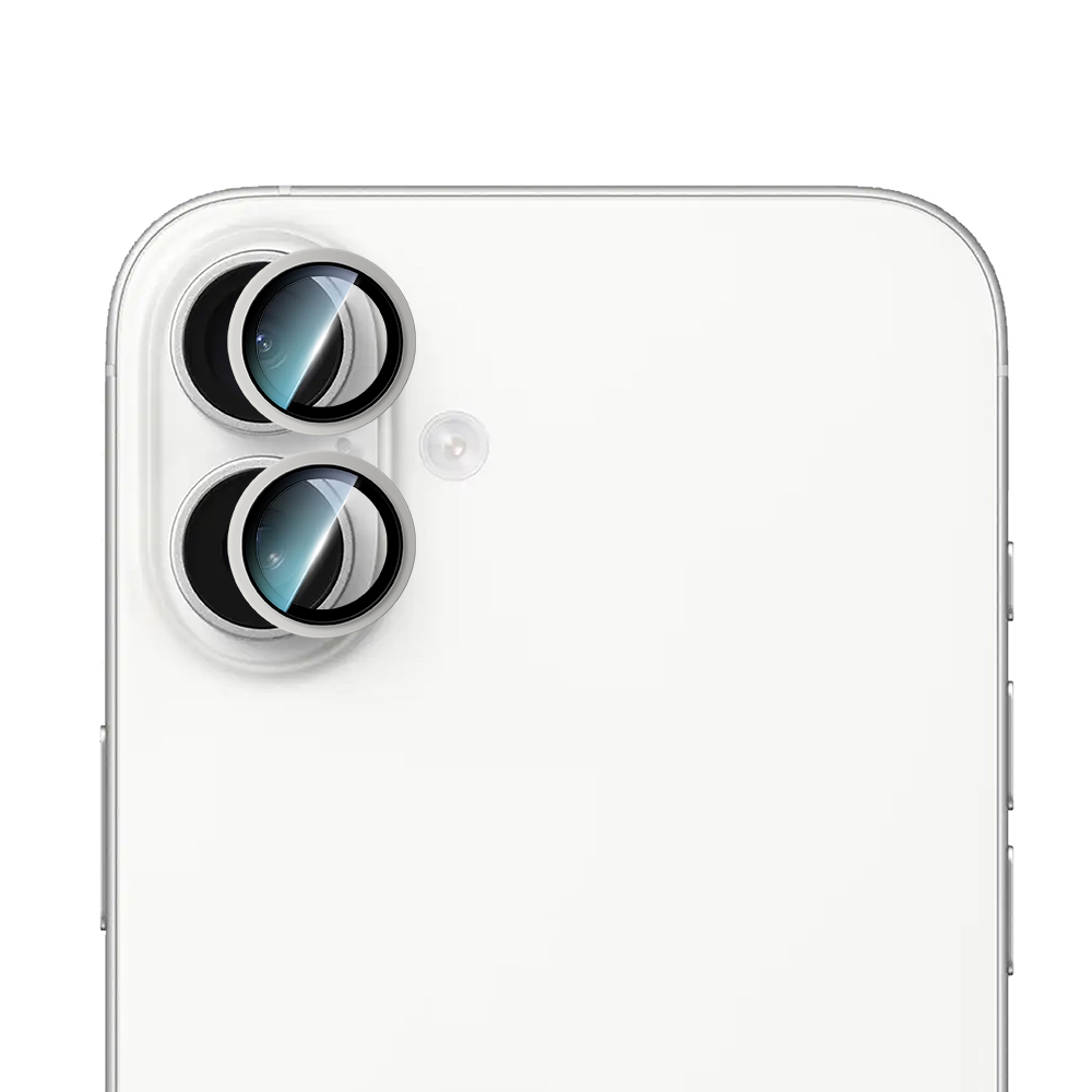 Apple iPhone 16 Plus CaseWorld Alloy Two-Color Serisi Lens Koruyucu