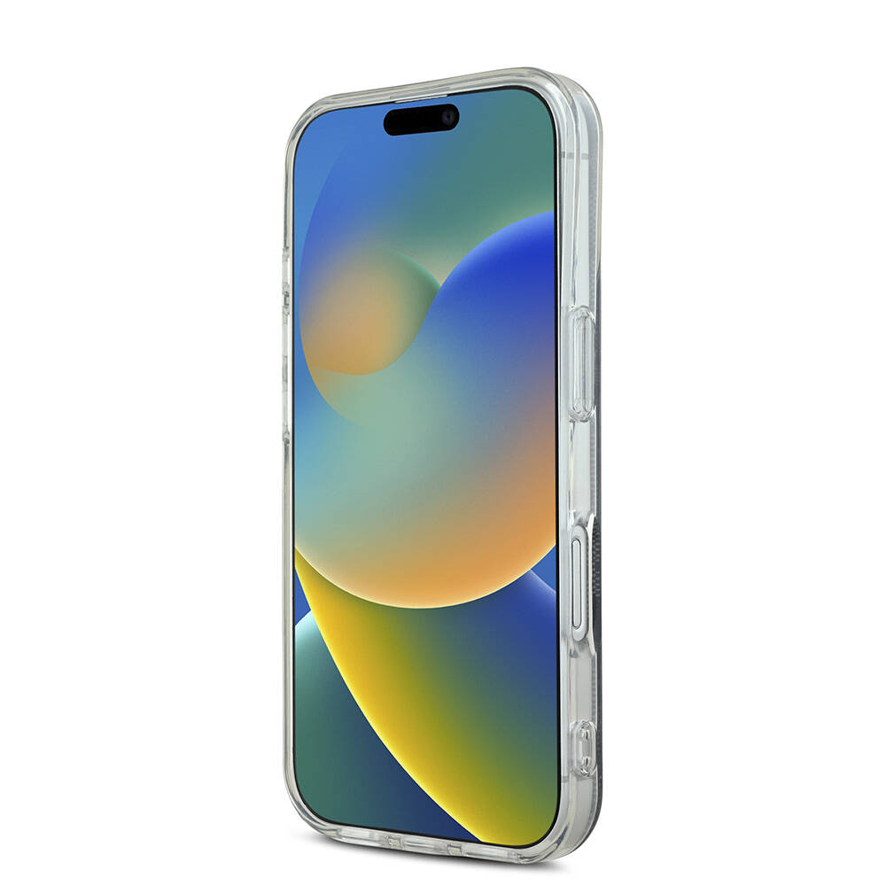 Apple iPhone 16 Plus Kılıf Guess Orjinal Lisanslı M-safe Şarj Özellikli Yazı Logolu 4G Desenli Kapak - Görsel 21