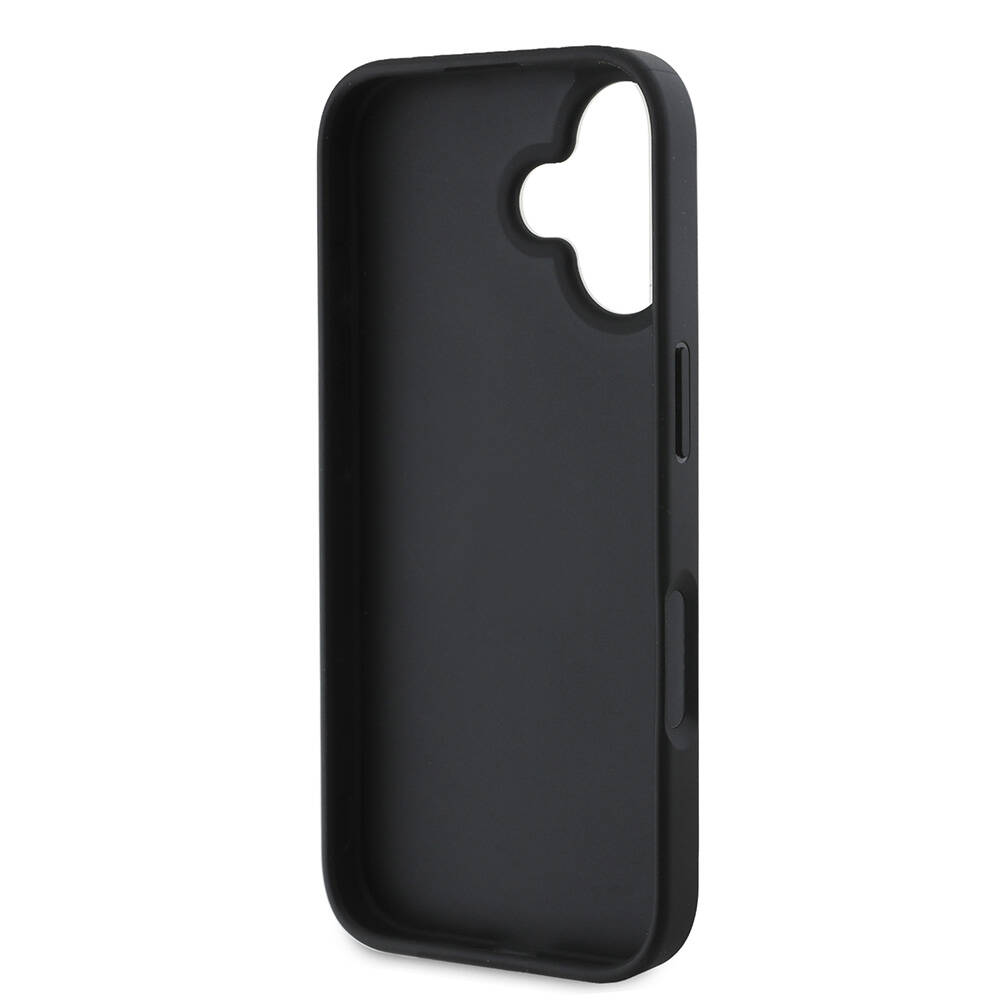 Apple iPhone 16 Plus Kılıf Guess Orjinal Lisanslı PU Deri 4G Desenli Metal Büyük 4G ve Yazı Logolu Kapak - Görsel 7