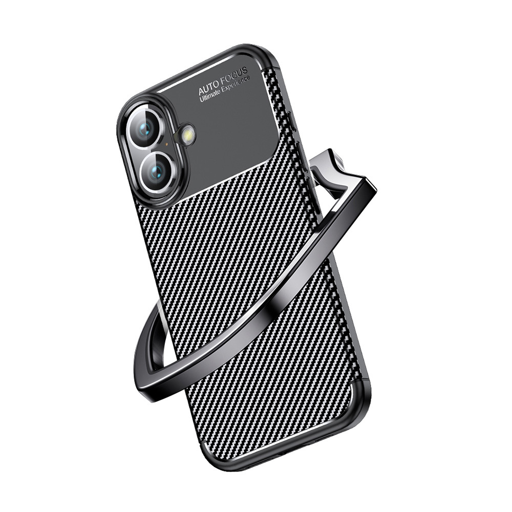 Apple iPhone 16 Plus Kılıf Zore Negro Silikon Kapak - Görsel 3