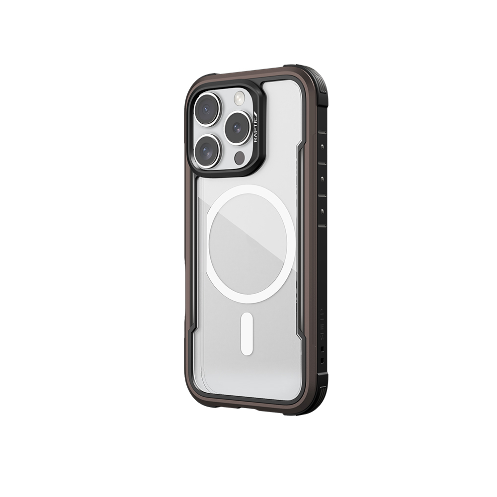 Apple iPhone 16 Pro Kılıf M-safe Şarj Özellikli Airbagli Raptic Shield Serisi Şeffaf Arka Yüzey Kapak - Görsel 8
