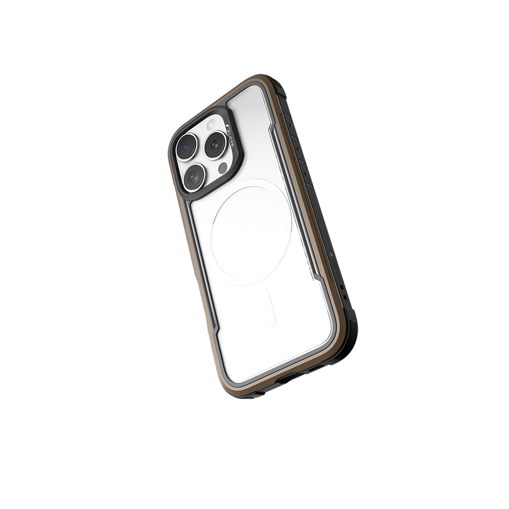 Apple iPhone 16 Pro Kılıf M-safe Şarj Özellikli Airbagli Raptic Shield Serisi Şeffaf Arka Yüzey Kapak - Görsel 9