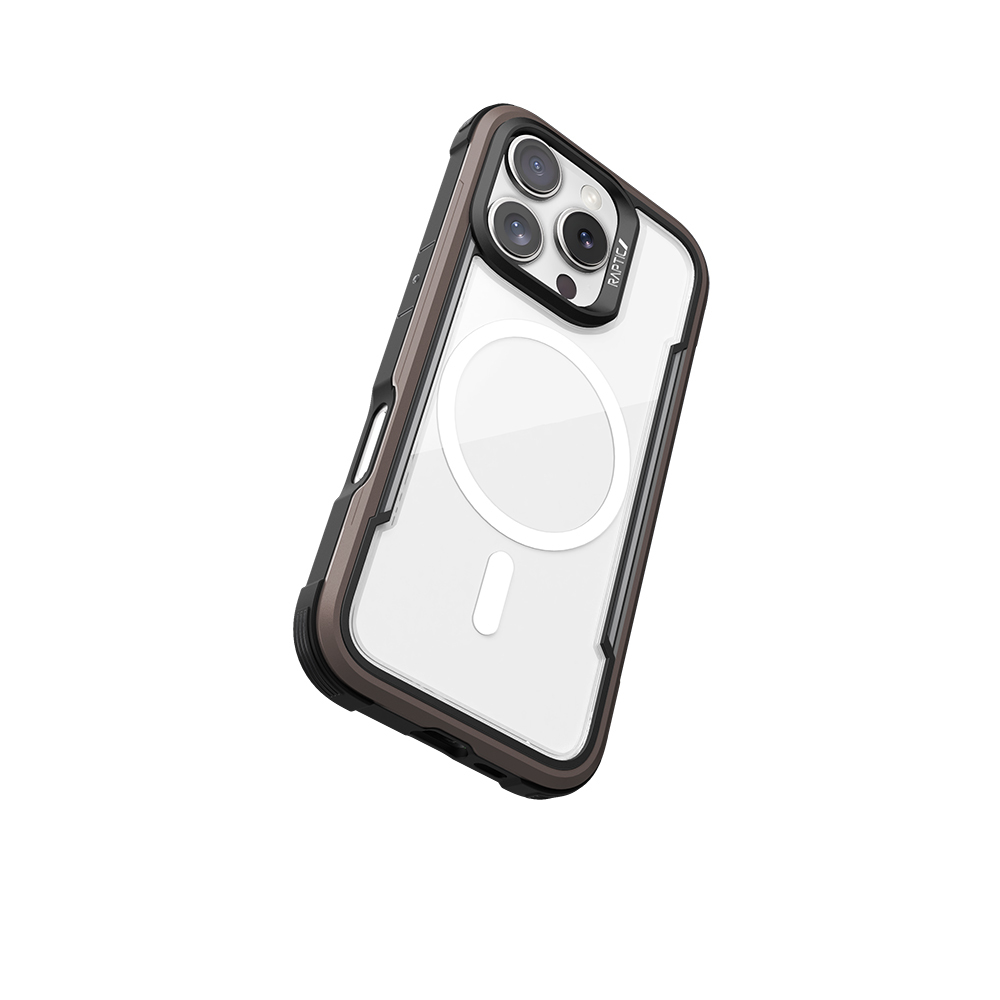 Apple iPhone 16 Pro Kılıf M-safe Şarj Özellikli Airbagli Raptic Shield Serisi Şeffaf Arka Yüzey Kapak - Görsel 10