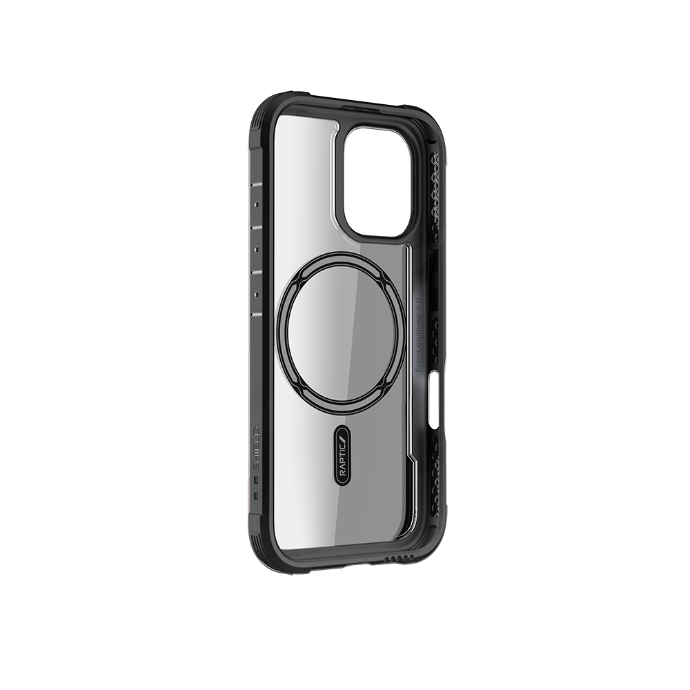 Apple iPhone 16 Pro Kılıf M-safe Şarj Özellikli Airbagli Raptic Shield Serisi Şeffaf Arka Yüzey Kapak - Görsel 13