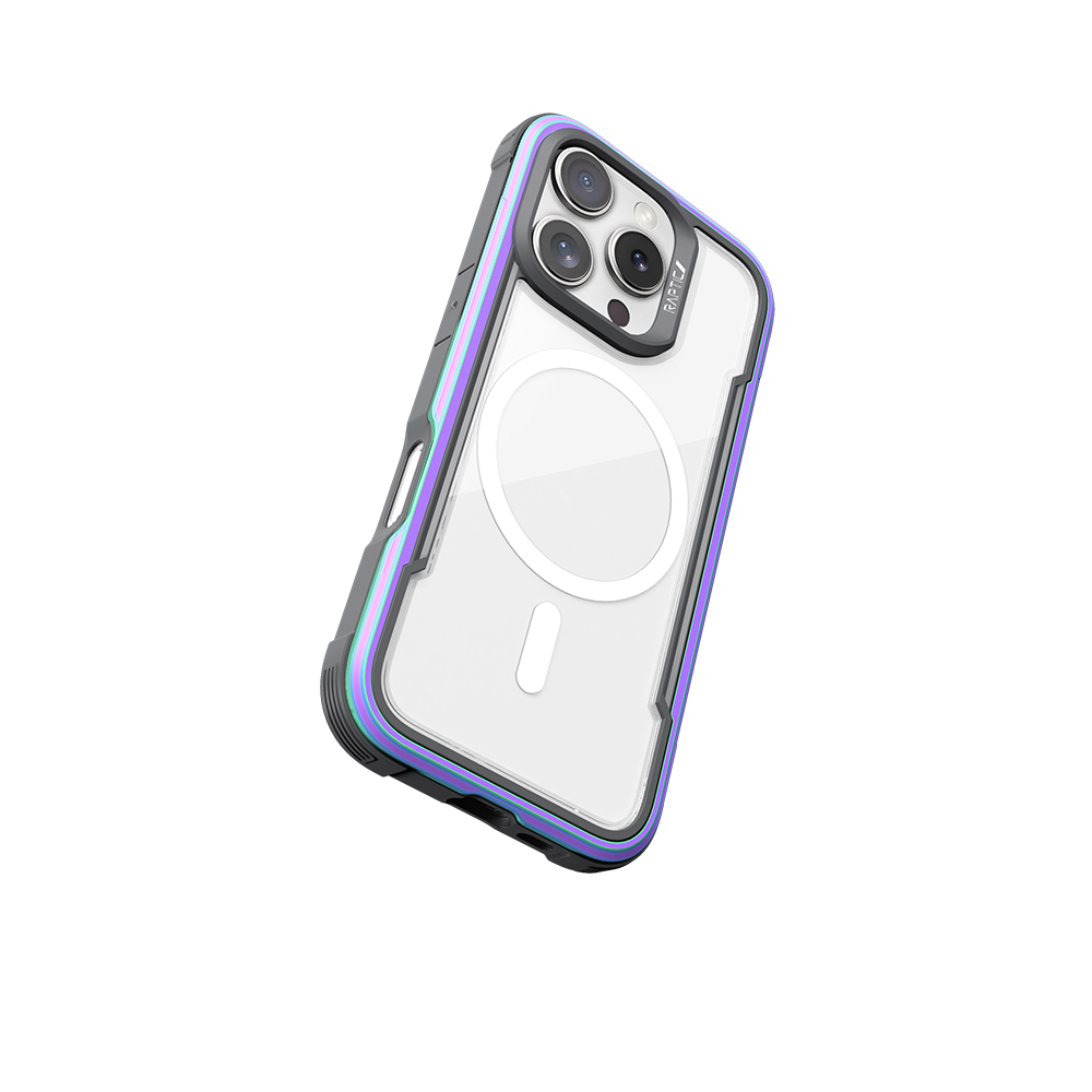 Apple iPhone 16 Pro Kılıf M-safe Şarj Özellikli Airbagli Raptic Shield Serisi Şeffaf Arka Yüzey Kapak - Görsel 17