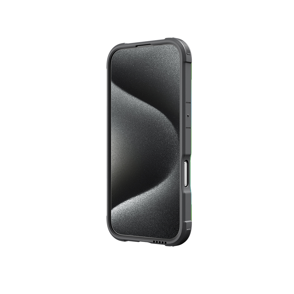 Apple iPhone 16 Pro Kılıf M-safe Şarj Özellikli Airbagli Raptic Shield Serisi Şeffaf Arka Yüzey Kapak - Görsel 18