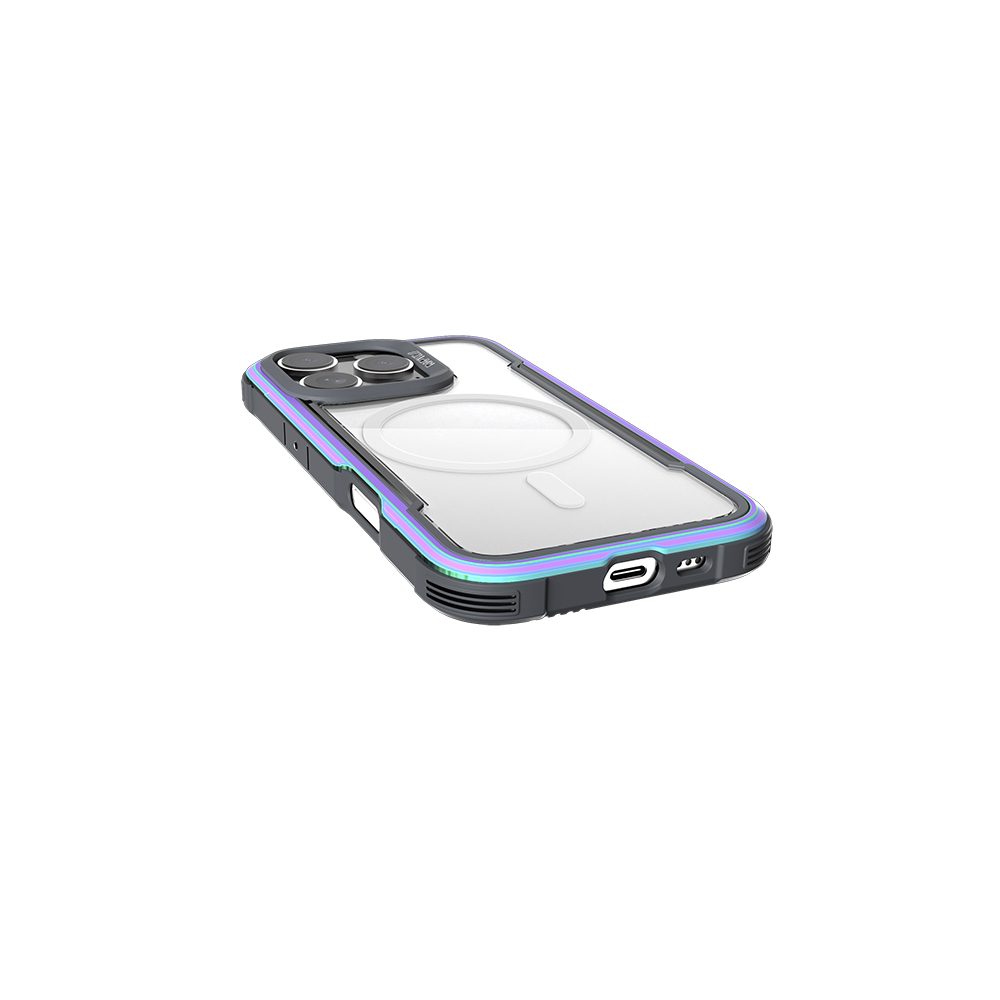 Apple iPhone 16 Pro Kılıf M-safe Şarj Özellikli Airbagli Raptic Shield Serisi Şeffaf Arka Yüzey Kapak - Görsel 20