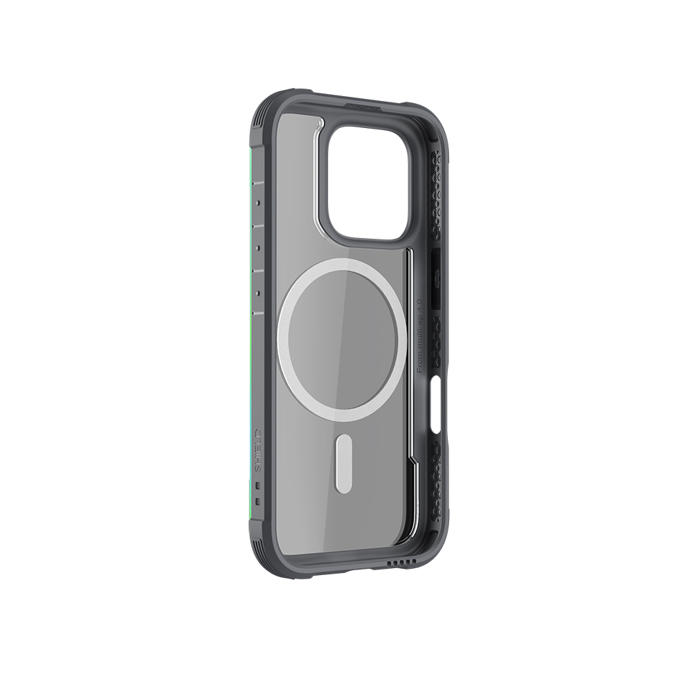 Apple iPhone 16 Pro Kılıf M-safe Şarj Özellikli Airbagli Raptic Shield Serisi Şeffaf Arka Yüzey Kapak - Görsel 21