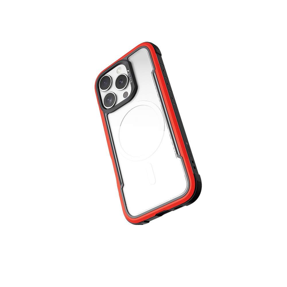 Apple iPhone 16 Pro Kılıf M-safe Şarj Özellikli Airbagli Raptic Shield Serisi Şeffaf Arka Yüzey Kapak - Görsel 23