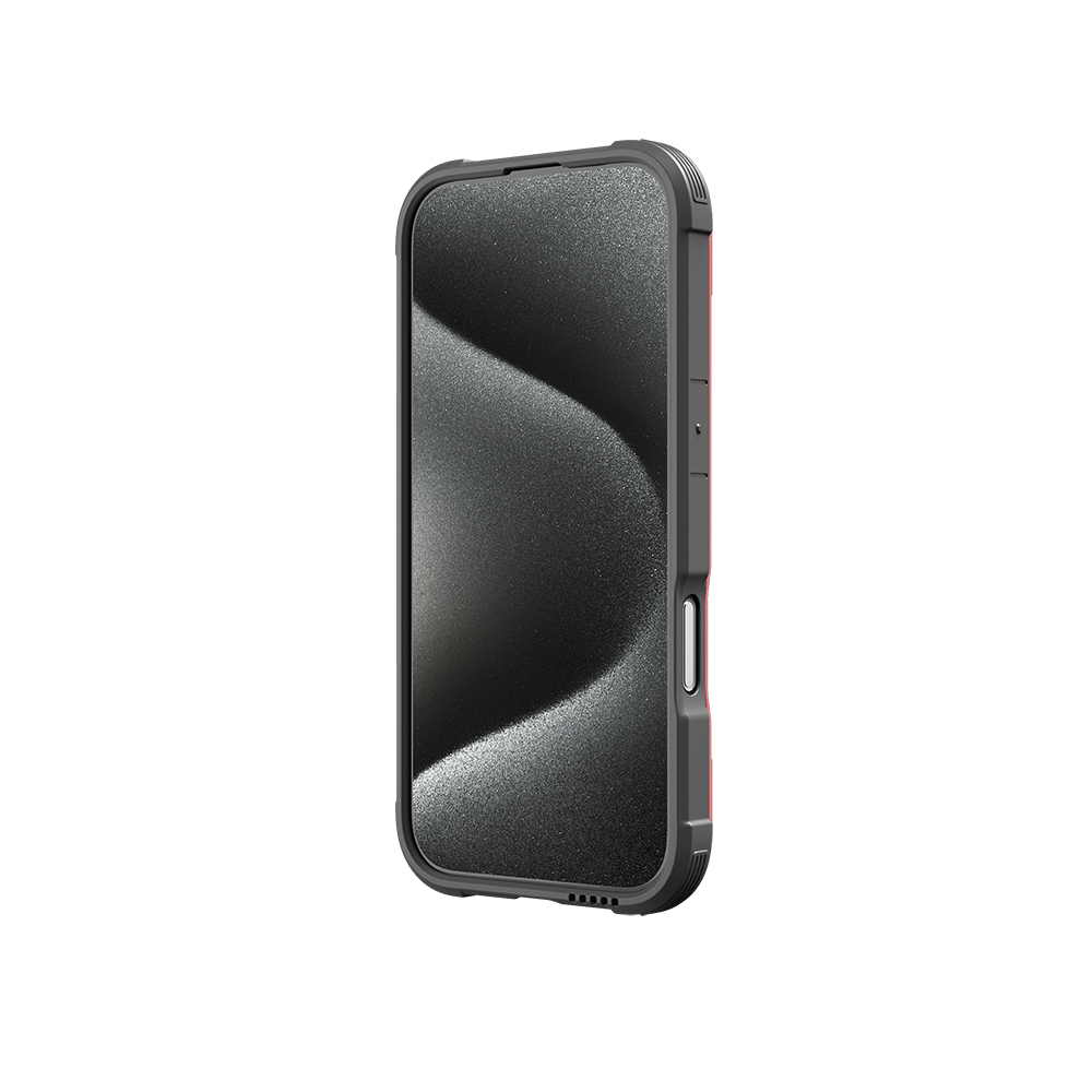 Apple iPhone 16 Pro Kılıf M-safe Şarj Özellikli Airbagli Raptic Shield Serisi Şeffaf Arka Yüzey Kapak - Görsel 26