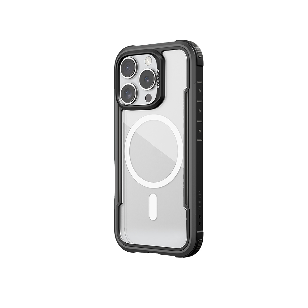 Apple iPhone 16 Pro Kılıf M-safe Şarj Özellikli Airbagli Raptic Shield Serisi Şeffaf Arka Yüzey Kapak - Görsel 28