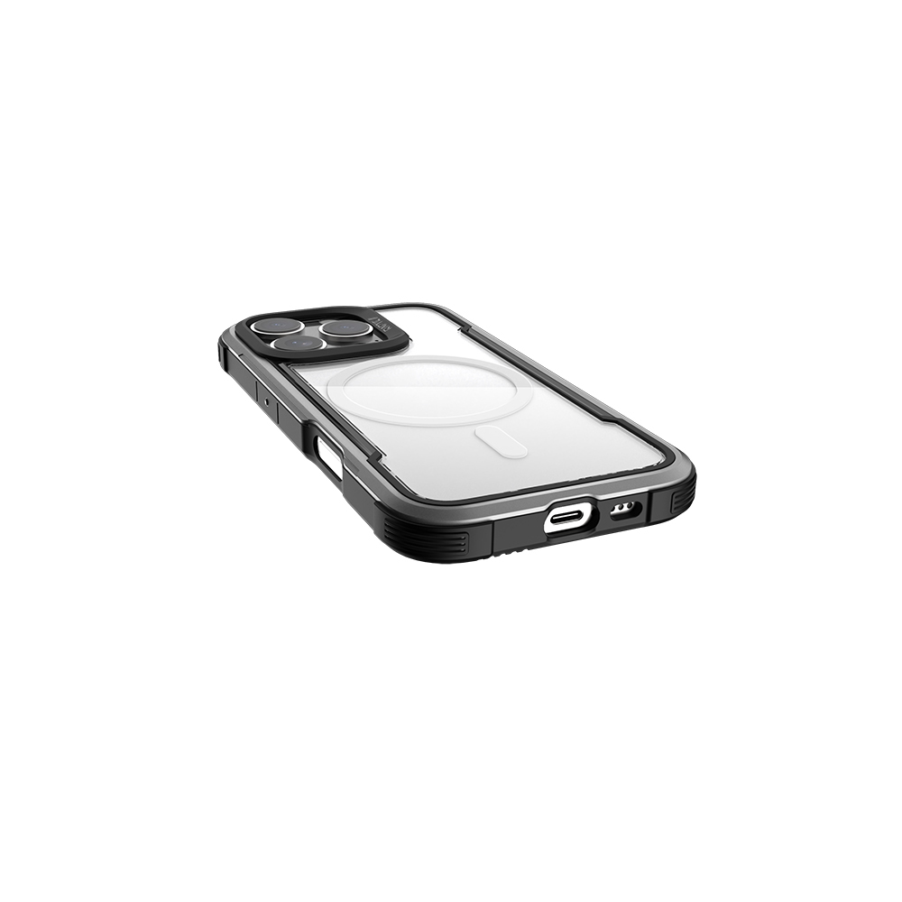 Apple iPhone 16 Pro Kılıf M-safe Şarj Özellikli Airbagli Raptic Shield Serisi Şeffaf Arka Yüzey Kapak - Görsel 33