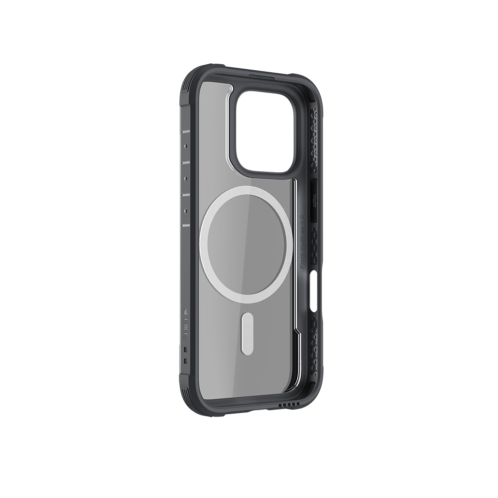 Apple iPhone 16 Pro Kılıf M-safe Şarj Özellikli Airbagli Raptic Shield Serisi Şeffaf Arka Yüzey Kapak - Görsel 34