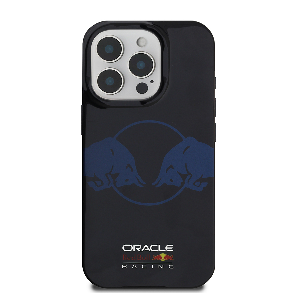 Apple iPhone 16 Pro Kılıf Redbull Orjinal Lisanslı M-safe Şarj Özellikli IML Çift Boğa Baskılı Sert PC Kapak