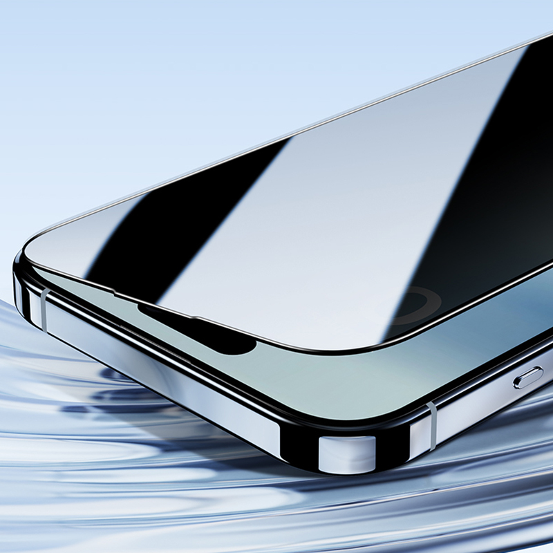 Apple iPhone 16 Pro Max Benks Ultra İnce Kenarlı Privacy Hayalet Ekran Koruyucu + Kolay Uygulama Aparatlı - Görsel 6