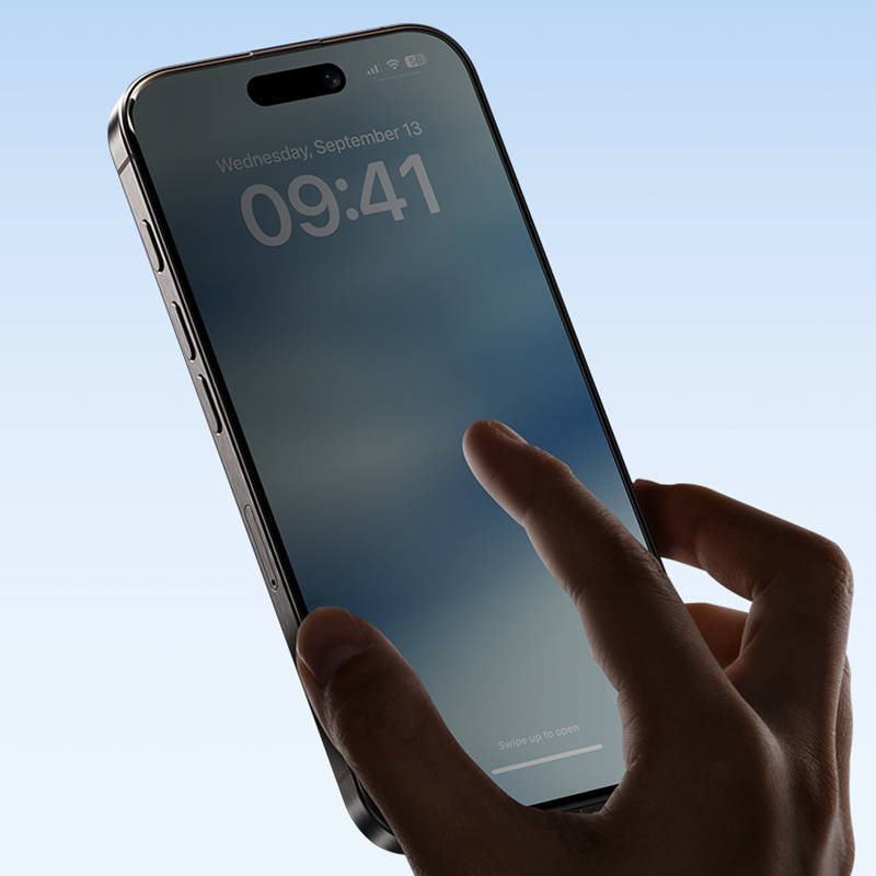 Apple iPhone 16 Pro Max Benks Ultra İnce Kenarlı Privacy Hayalet Ekran Koruyucu + Kolay Uygulama Aparatlı - Görsel 7