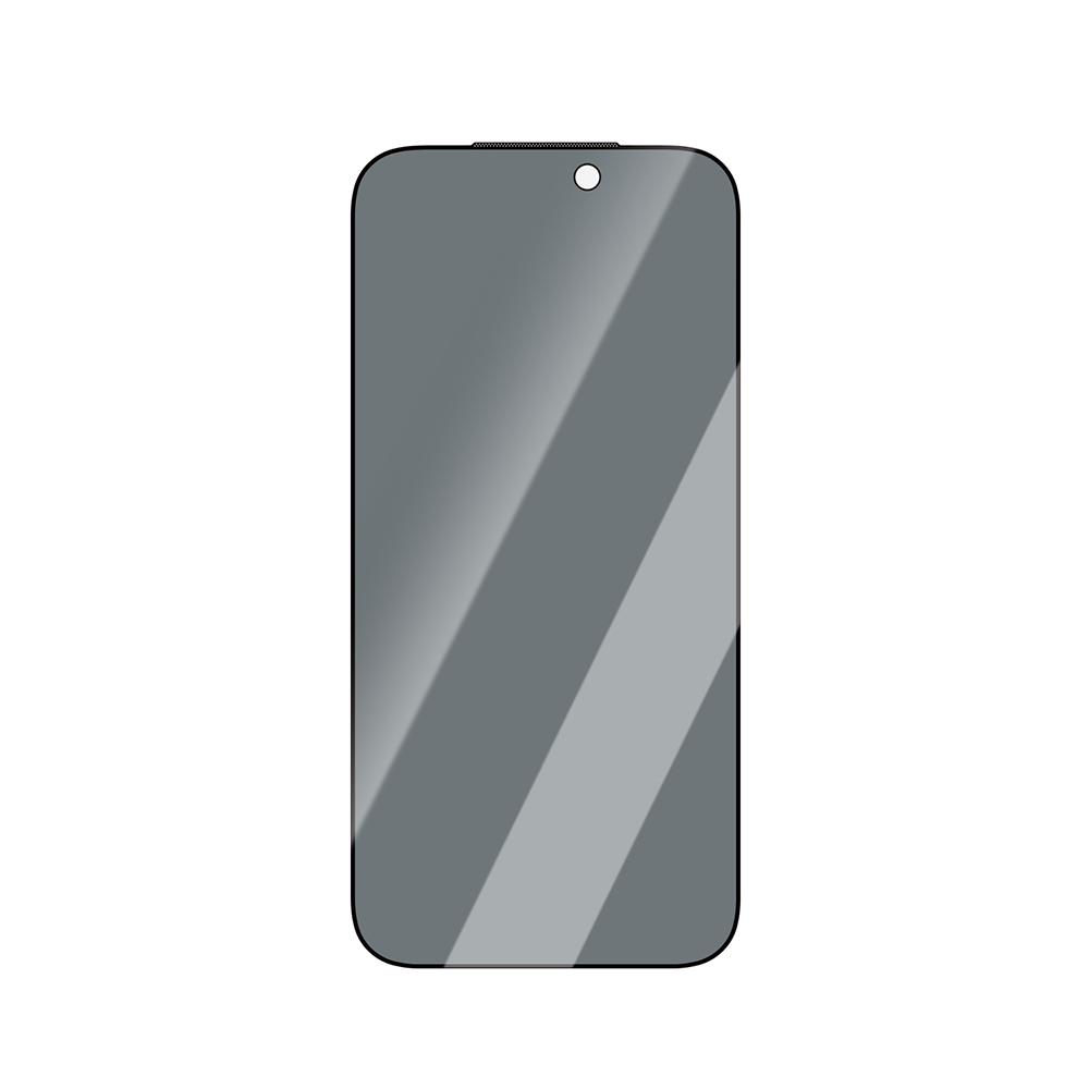 Apple iPhone 16 Pro Max CaseWorld Applicator Serisi 2.5D Eyesafe Mavi Işık Teknolojili 0.33mm Privacy Temperli Cam Ekran Koruyucu + Uygulama Aparatı - Görsel 3