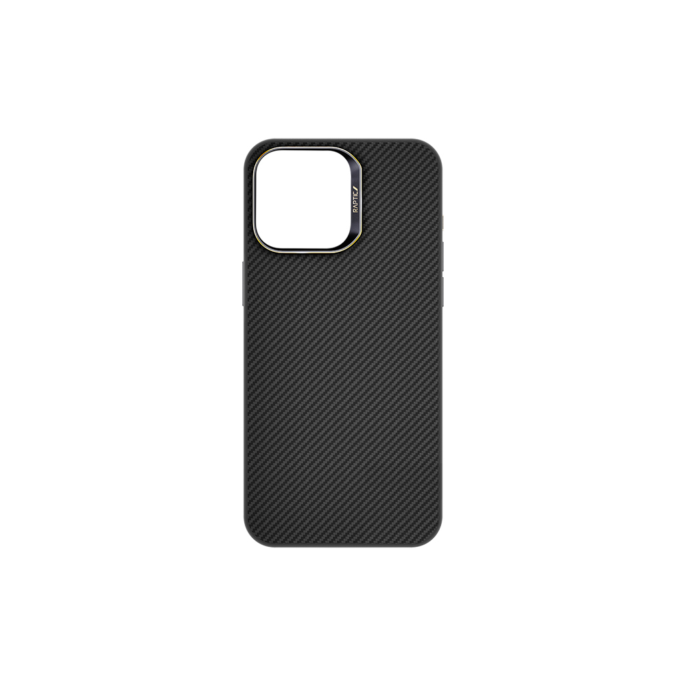 Apple iPhone 16 Pro Max Kılıf M-safe Şarj Özellikli 600D Metal Kamera Çerçeveli Raptic Aramid Fiber Serisi Kapak