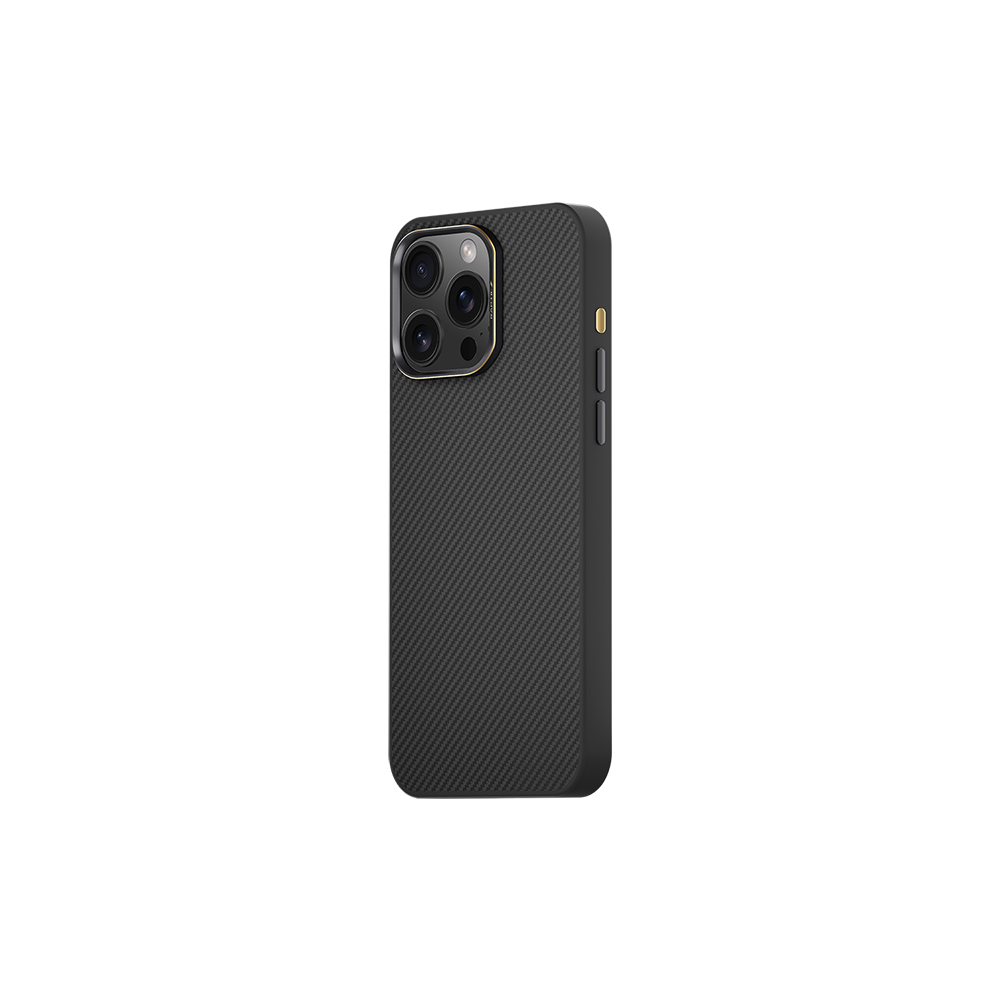 Apple iPhone 16 Pro Max Kılıf M-safe Şarj Özellikli 600D Metal Kamera Çerçeveli Raptic Aramid Fiber Serisi Kapak - Görsel 2