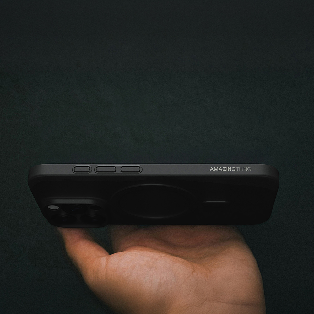 Apple iPhone 16 Pro Max Kılıf M-safe Şarj Özellikli Amazingthing Minimal Air Serisi Kapak - Görsel 10