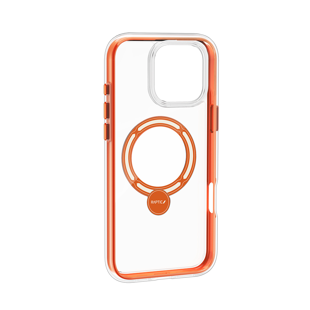 Apple iPhone 16 Pro Max Kılıf M-safe Şarj Özellikli Raptic AirJoy Serisi 360 Derece Dönebilen Standlı Kapak - Görsel 4