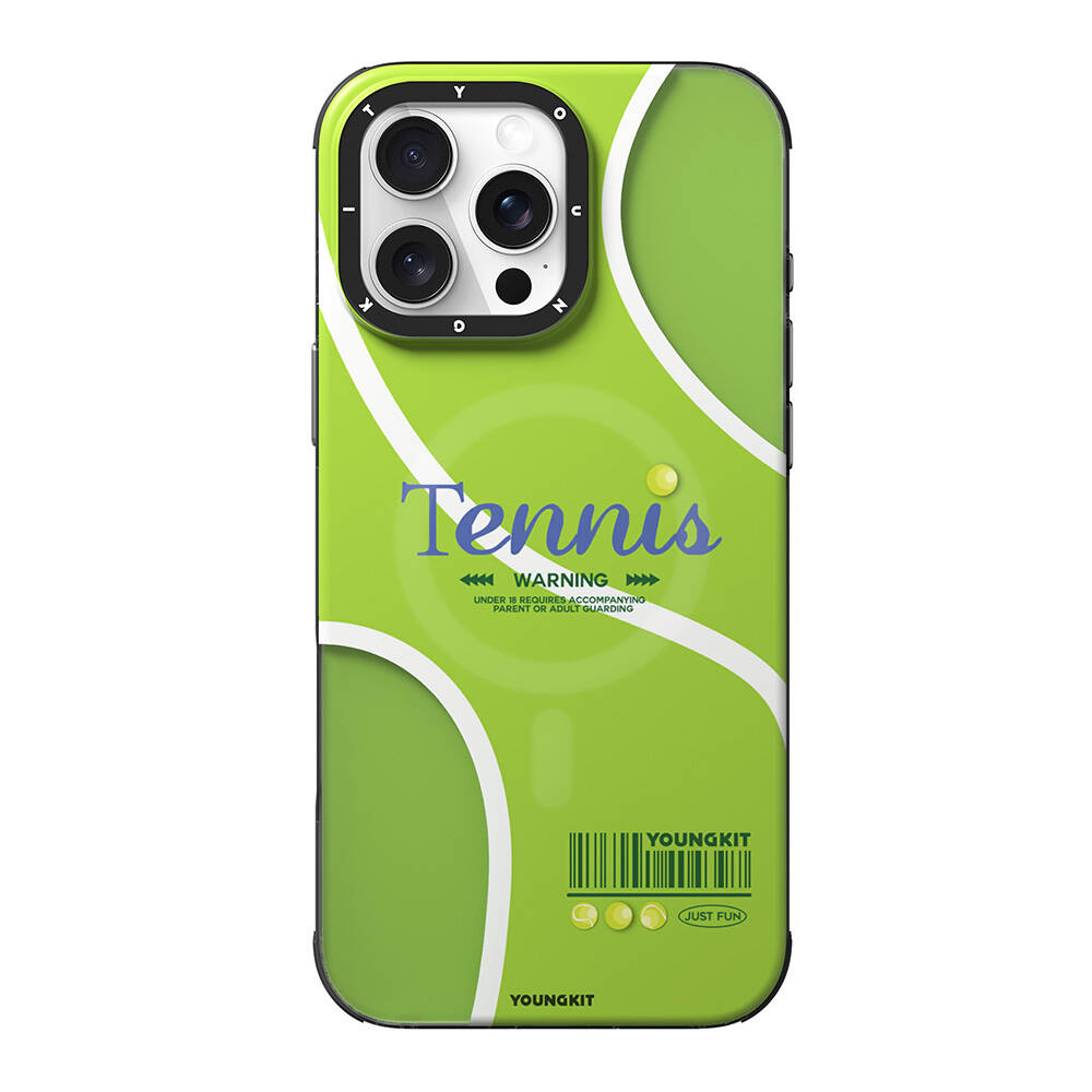 Apple iPhone 16 Pro Max Kılıf M-safe Şarj Özellikli Spor Tasarımlı Youngkit Dynamic Serisi Kapak
