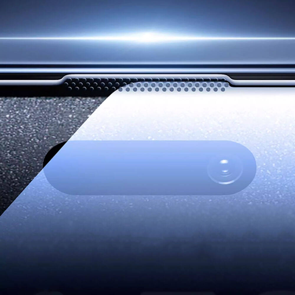 Apple iPhone 16 Wiwu GT-008 Polimer Oleofobik Kaplama Şeffaf Pürüzsüz Temperli Cam Ekran Koruyucu 10'lu Paket - Görsel 6