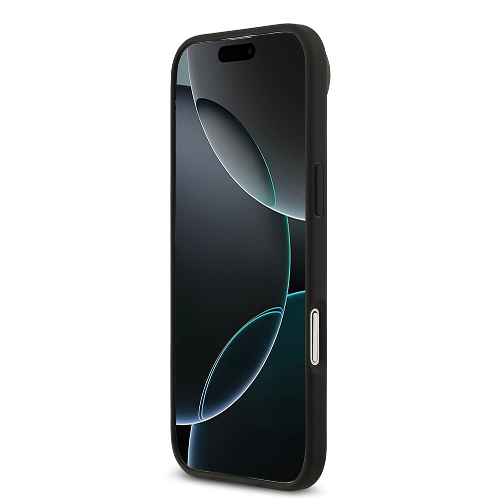 Apple iPhone 17 Air Kılıf Guess Orjinal Lisanslı PU Deri 4G Desenli Üçgen Logolu Kapak - Görsel 5