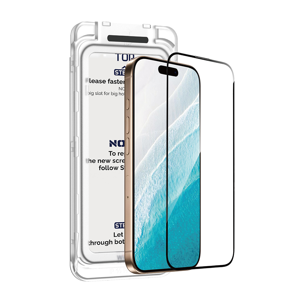 Apple iPhone 17 Air Wiwu SQ-008 Oleofobik Easy Install Darbeye Karşı Dayanıklı Temperli Cam Ekran Koruyucu + Kolay Uygulama Aparatlı - Görsel 3