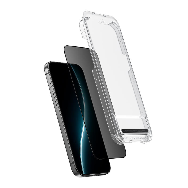 Apple iPhone 17 Benks Ultra Shield 0.3mm Privacy Ekran Koruyucu + Kolay Uygulama Aparatlı - Görsel 4