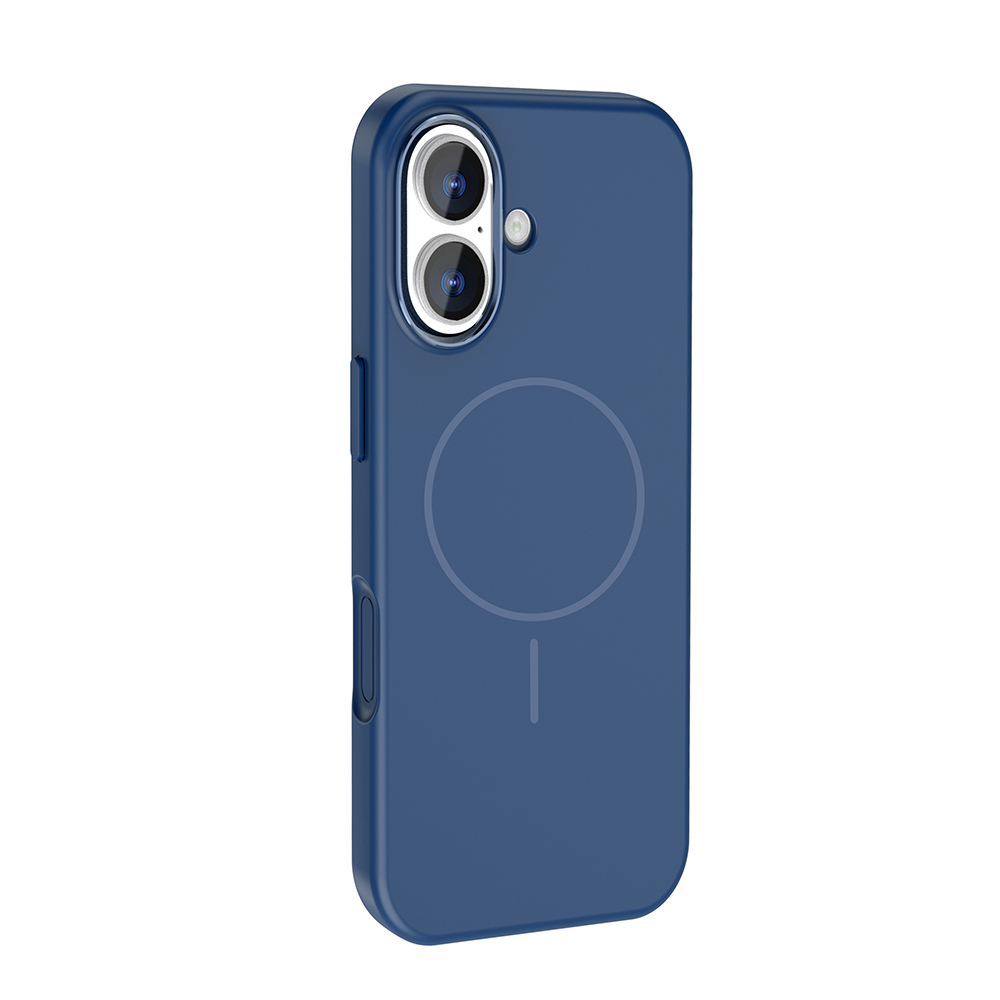 Apple iPhone 17 Kılıf M-Safe Şarj Özellikli Metal Kamera Çerçeveli Zore Edi Silikon Kapak