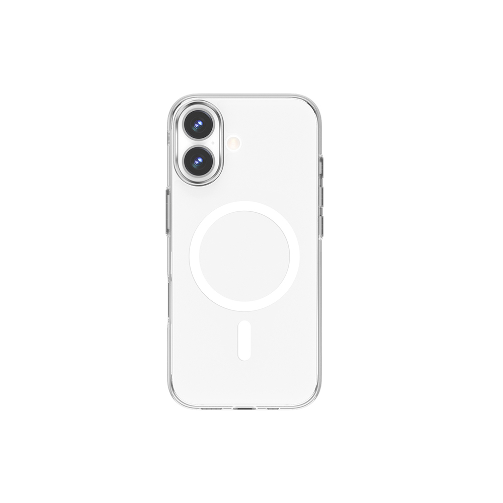Apple iPhone 17 Kılıf M-safe Şarj Özellikli Wiwu YXK-208 Invisible Ultra Sert PC Kapak - Görsel 3