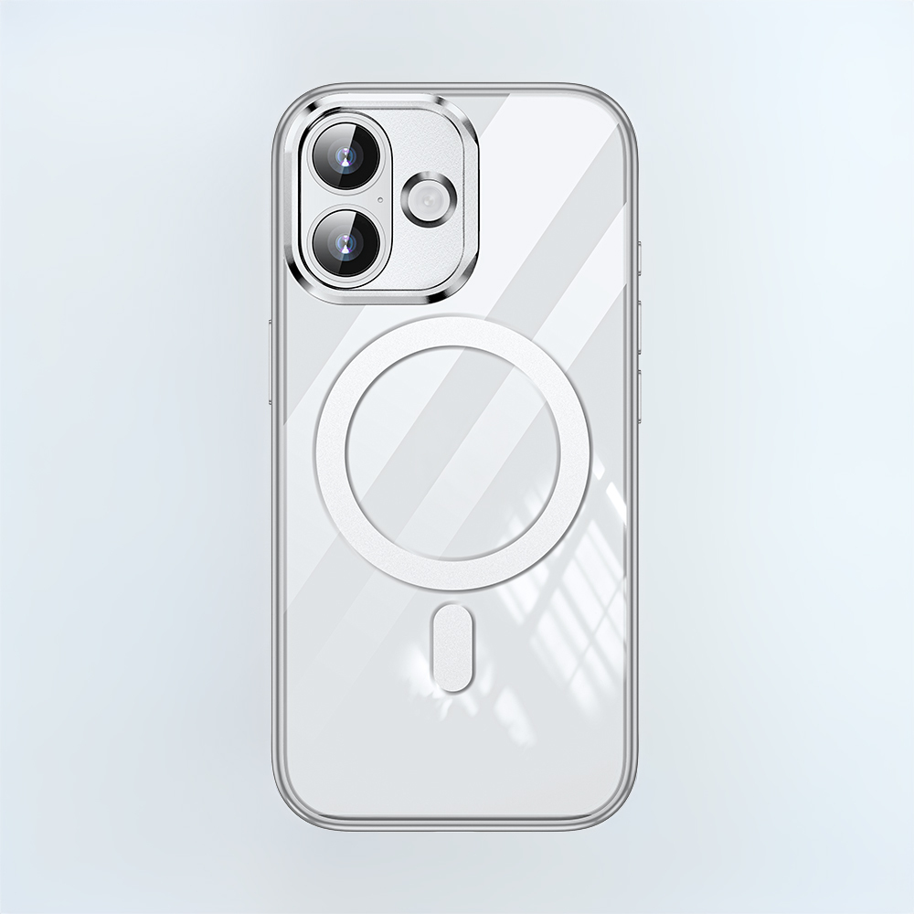 Apple iPhone 17 Kılıf M-safe Şarj Özellikli Wlons Standlı Efsane Kapak