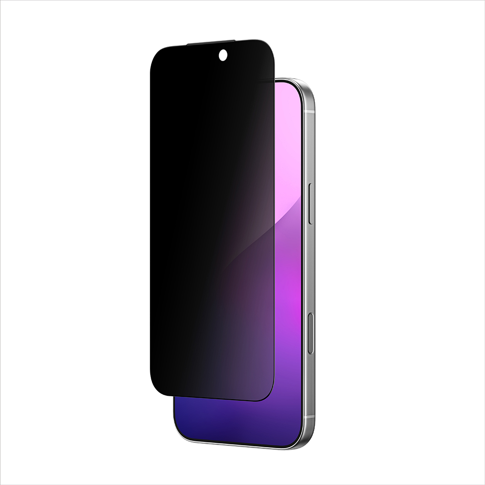 Apple iPhone 17 Pro Amazingthing Titan Privacy Parmak İzi Bırakmayan Temperli Cam Ekran Koruyucu