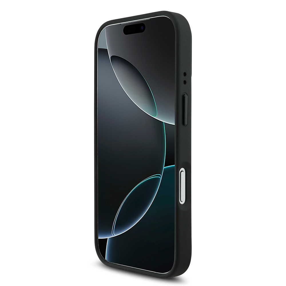 Apple iPhone 17 Pro Kılıf BMW Orjinal Lisanslı M-safe Şarj Özellikli Deri Arka Yüzey Metal Logolu Delikli Şerit Tasarımlı Kapak - Görsel 11