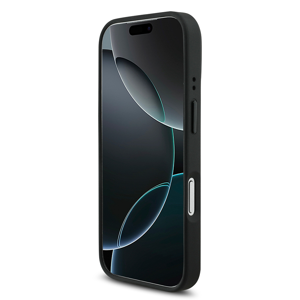 Apple iPhone 17 Pro Kılıf BMW Orjinal Lisanslı M-safe Şarj Özellikli Metal BMW ve M Logolu PU Karbon Tasarımlı Kapak - Görsel 12