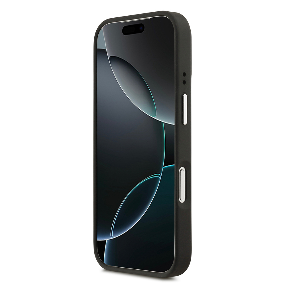 Apple iPhone 17 Pro Kılıf Lacoste Orjinal Lisanslı M-safe Şarj Özellikli PU Pike Desenli Standlı Metal Logolu Kapak - Görsel 19