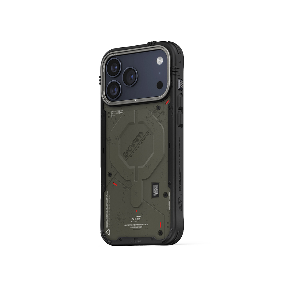 Apple iPhone 17 Pro Kılıf M-Safe Şarj Özellikli Airbag Tasarımlı Skinarma Vigor Kapak - Görsel 3
