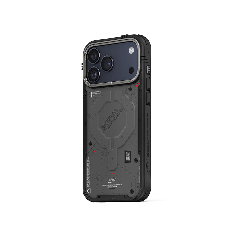 Apple iPhone 17 Pro Kılıf M-Safe Şarj Özellikli Airbag Tasarımlı Skinarma Vigor Kapak - Görsel 6