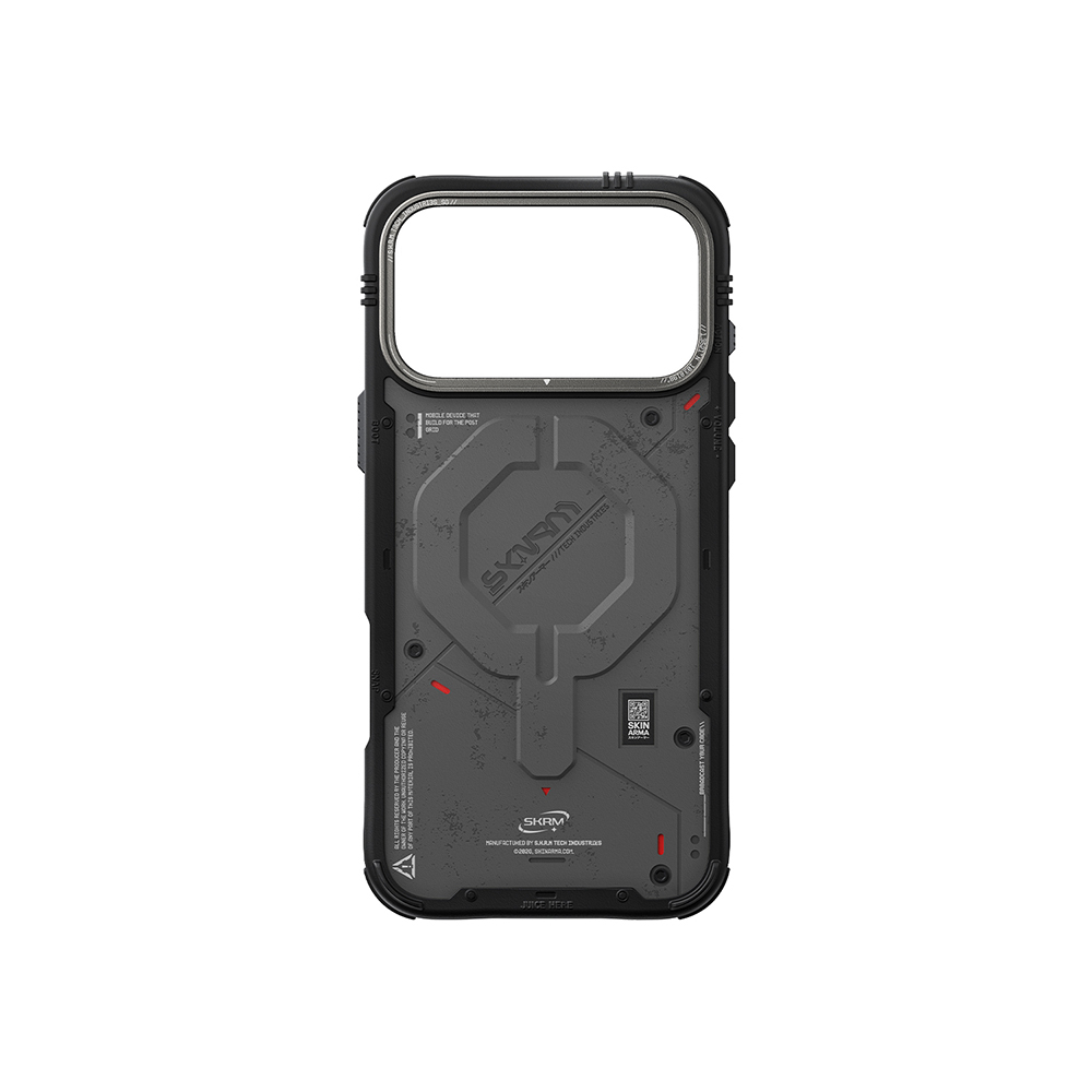 Apple iPhone 17 Pro Kılıf M-Safe Şarj Özellikli Airbag Tasarımlı Skinarma Vigor Kapak - Görsel 7