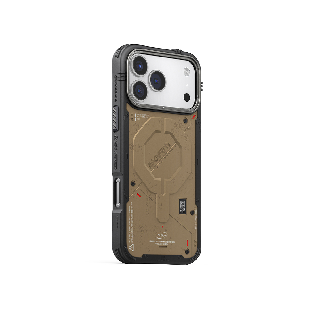 Apple iPhone 17 Pro Kılıf M-Safe Şarj Özellikli Airbag Tasarımlı Skinarma Vigor Kapak - Görsel 8