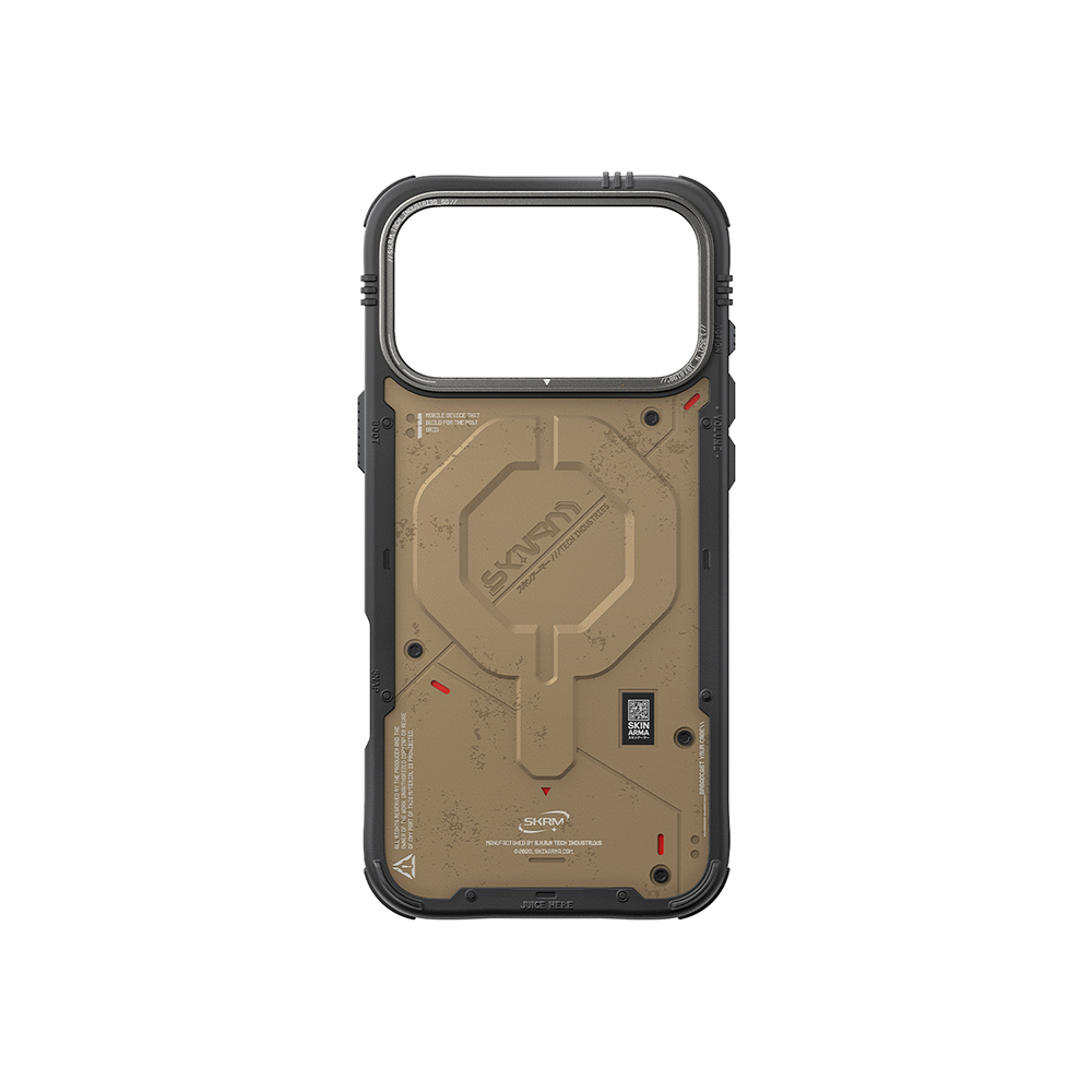Apple iPhone 17 Pro Kılıf M-Safe Şarj Özellikli Airbag Tasarımlı Skinarma Vigor Kapak - Görsel 10